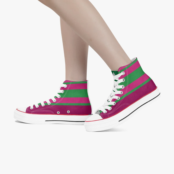 New High-Top Canvas Shoes - Elf