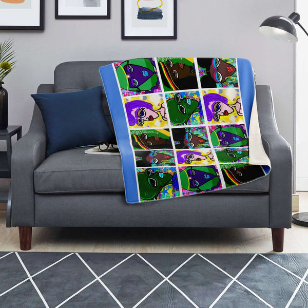 Microfleece Blanket - Pop Art